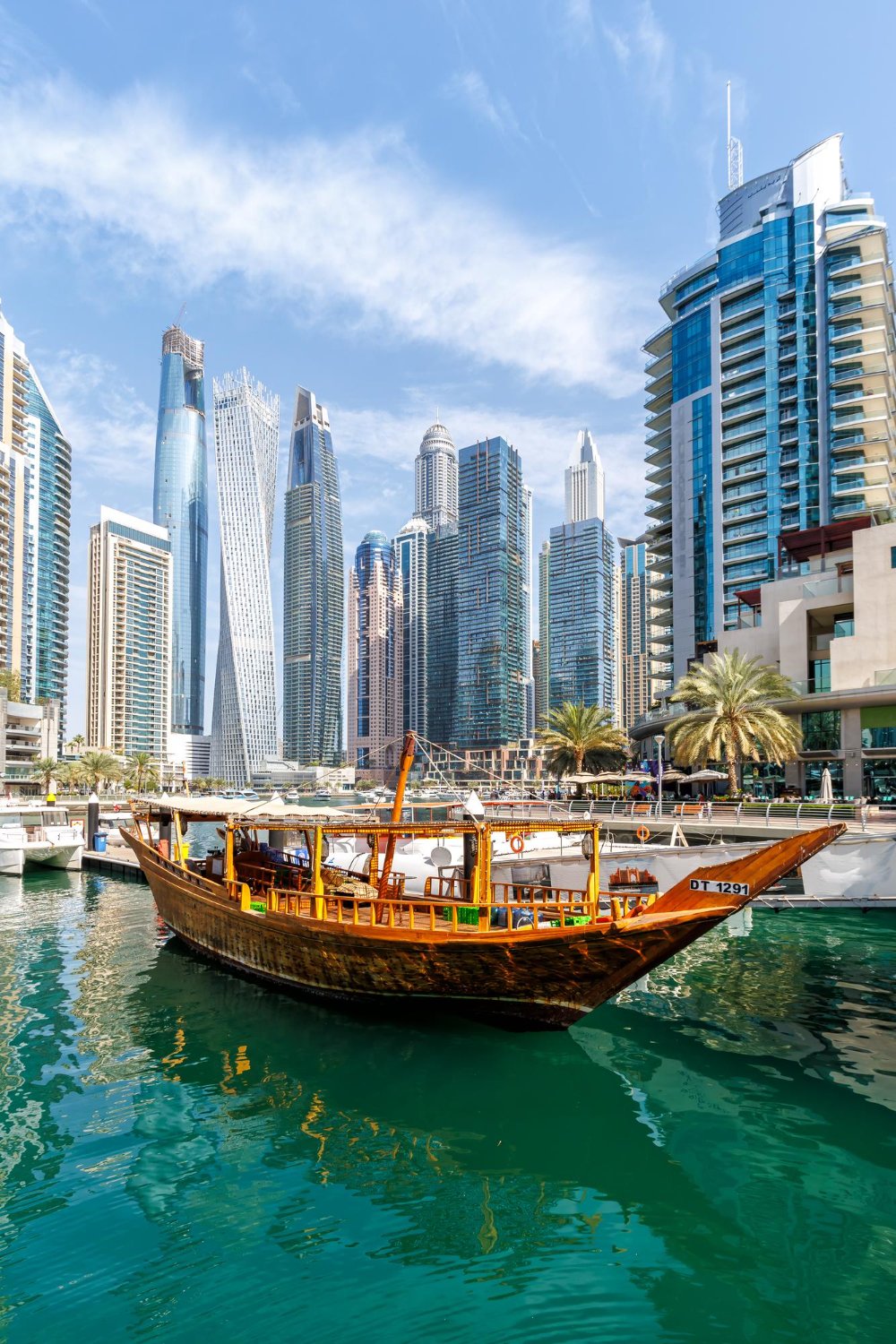 Dubai Marina. TravelBeyondLK